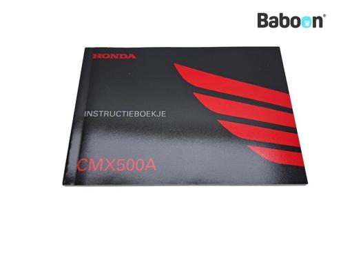 Livret dinstructions Honda CMX 500 Rebel 2017-2019 (CMX500, Motoren, Onderdelen | Honda, Verzenden