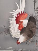 Ohara Koson - Coq et poule domestiques