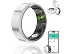 Veiling - Smart Ring met oplaadcase - Zilver, Nieuw