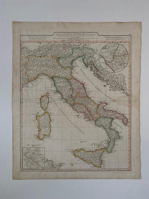 Italië - Italië - Rome; Jean Baptiste Bourguignon dAnville, Boeken, Atlassen en Landkaarten