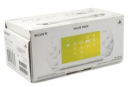 PSP 1000 Wit in Doos (Nette Staat & Krasvrij Scherm), Games en Spelcomputers, Spelcomputers | Sony PSP, Zo goed als nieuw, Ophalen of Verzenden