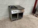 Giorik 2 pits gasfornuis met neutrale unit, Zakelijke goederen, Horeca | Keukenapparatuur, Ophalen of Verzenden, Gebruikt, Fornuis, Frituur en Grillen