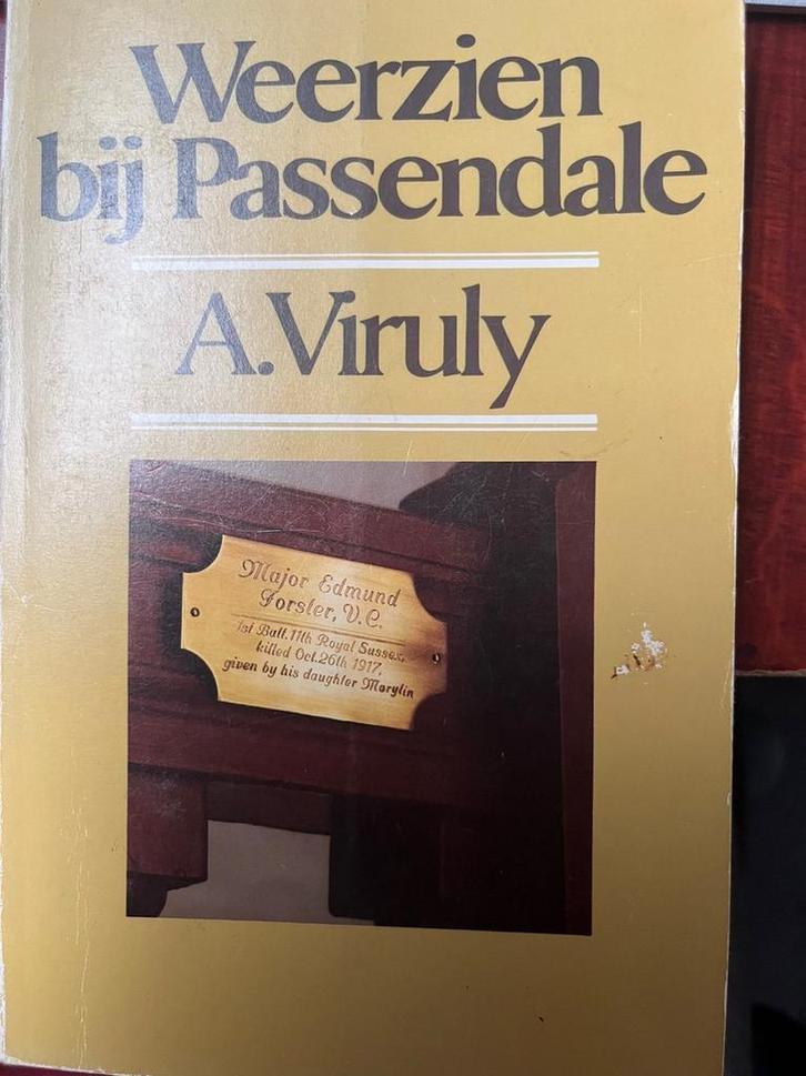 Weerzien bij Passendale 9789023654278 Viruly, Boeken, Overige Boeken, Gelezen, Verzenden