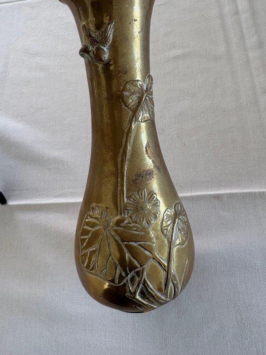 Jugendstil decoratieve vazen - Messing - Japan - Begin 20e, Antiek en Kunst, Antiek | Overige Antiek