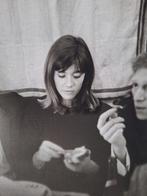 Paris Match - Françoise Hardy & Jean-Marie Périer, 1963, Antiek en Kunst, Kunst | Schilderijen | Modern