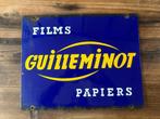 Plaque émaillée publicitaire GUILLEMINOT - Plaque émaillée -