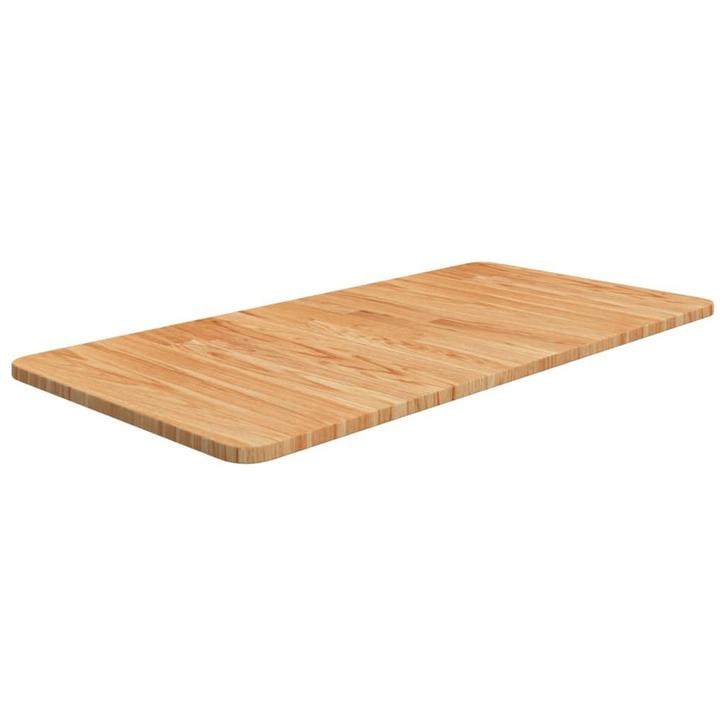 vidaXL Wastafelblad 80x40x1,5cm behandeld massief hout, Huis en Inrichting, Keuken | Keukenelementen, Nieuw, Verzenden