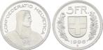 5 Franken 1996 Schweiz koper-nikkel