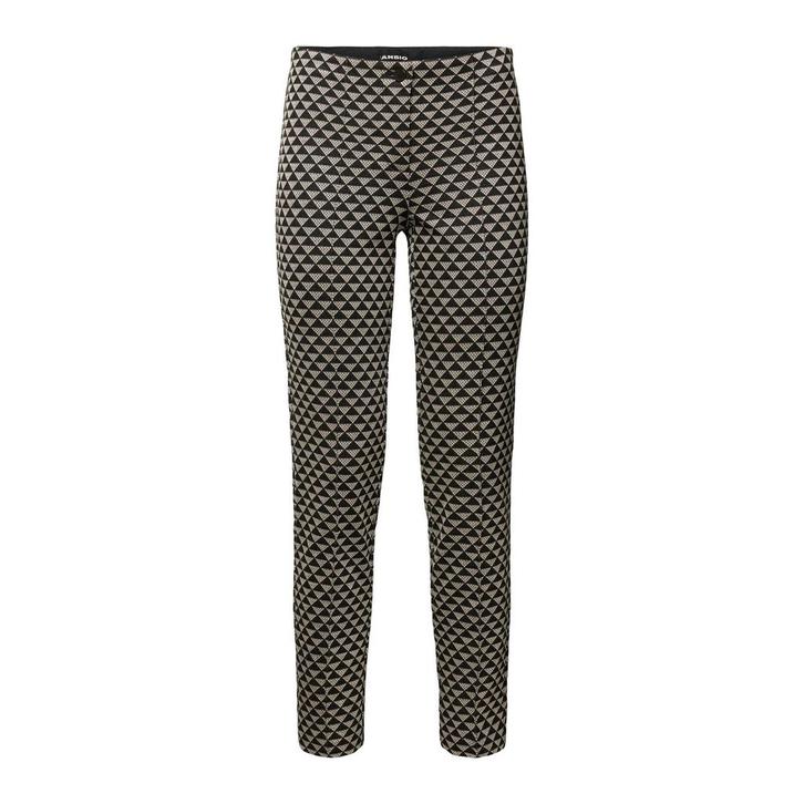 Cambio • pantalon Ros met print • 36, Kleding | Dames, Broeken en Pantalons, Zwart, Nieuw, Maat 36 (S), Verzenden