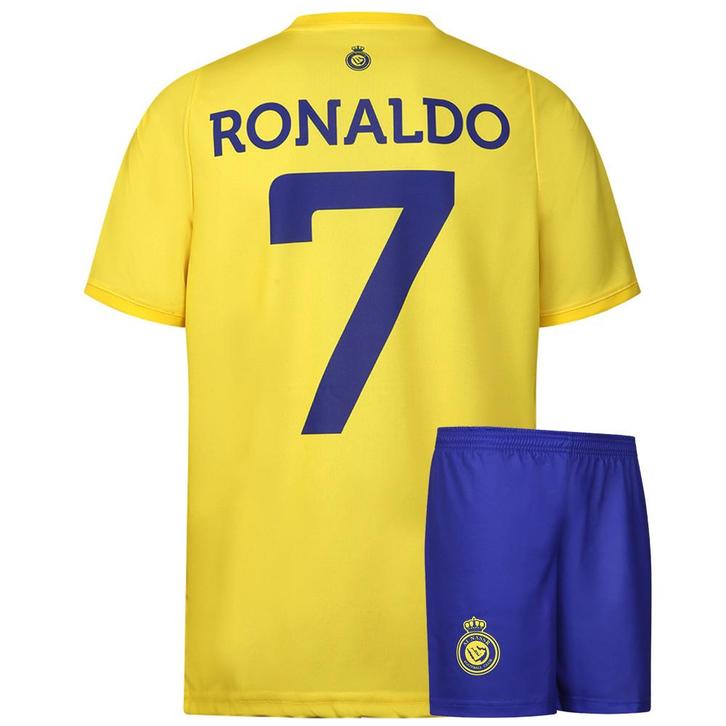 Kingdo Al-Nassr Voetbaltenue Ronaldo Thuis - 2025-2026 -, Sport en Fitness, Voetbal, Bal, Nieuw, Verzenden