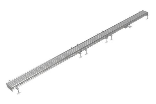 L-50369260000 CANIVEAU DE DRAINAGE INOX 150X5000MM SORTIE, Articles professionnels, Horeca | Équipement de cuisine, Envoi