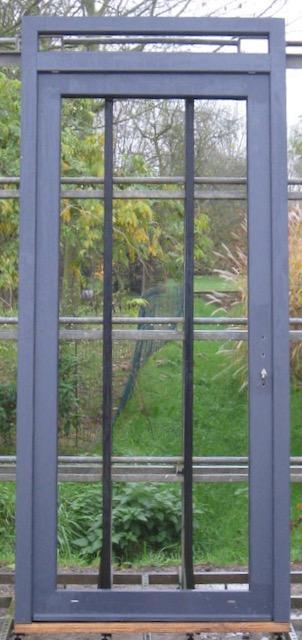 pvc buitendeur , deur , voordeur , achterdeur 106 x 239, Doe-het-zelf en Bouw, Deuren en Vliegenramen, Nieuw, Glas, Kunststof