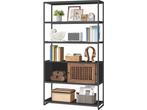 Veiling - ODADDY® Boekenkast met Verstelbaar Kabinet - 35x, Huis en Inrichting, Nieuw