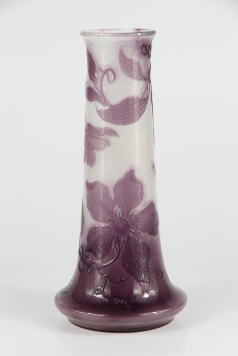 Emile Gallé - Vaas - Glas, Antiquités & Art, Art | Objets design