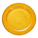 Bord | Melamine | Geel | Per Stuk | Ø220x25(h)mm EMGA, Verzenden, Nieuw in verpakking