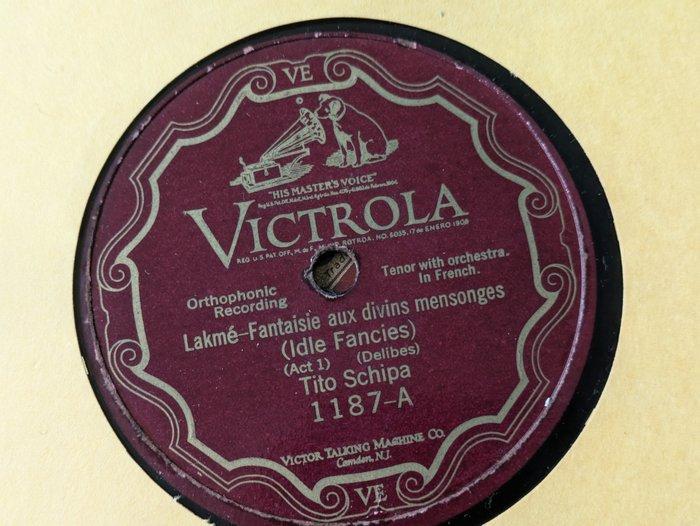 18 x Opera Legends on 78 RPM 0.a. Enrico Caruso, Tito, Cd's en Dvd's, Vinyl Singles
