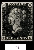 Verenigd Koninkrijk 1840 - England nr. 1, 2 and 3 - Stanley, Postzegels en Munten, Gestempeld