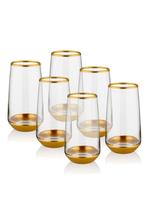 Set van 6 glazen Karie | Hermia, Verzenden, Nieuw, Glas