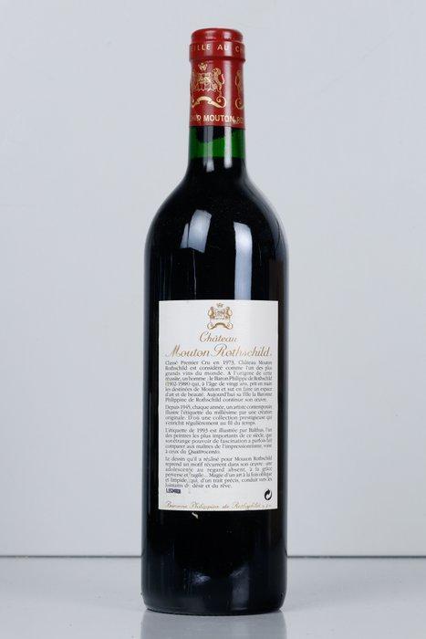 1993 Château Mouton Rothschild - Pauillac 1er Grand Cru, Verzamelen, Wijnen