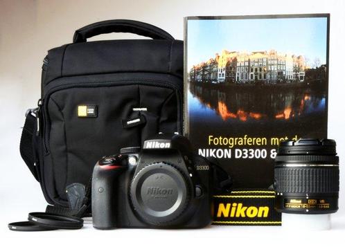 Nikon D3300 (slechts clicks 3758) Appareil photo reflex, Audio, Tv en Foto, Fotocamera's Digitaal