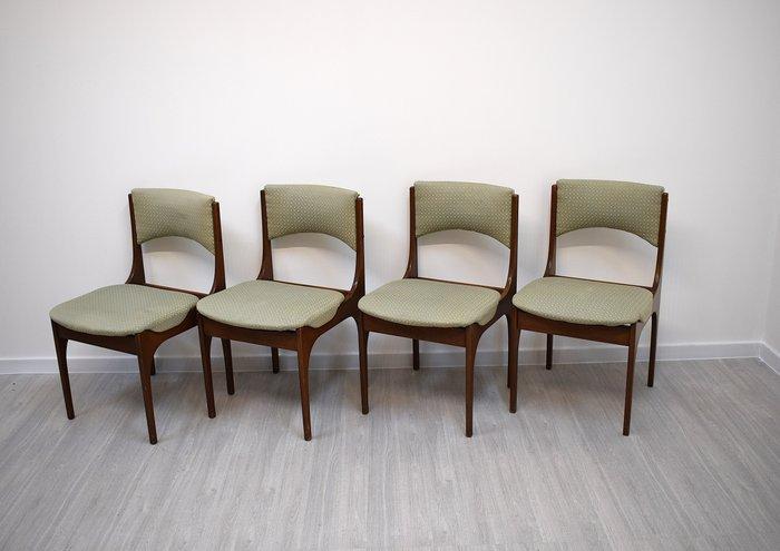 Sormani - Giuseppe Gibelli - Stoel (4) - Hout, Textiel -, Antiek en Kunst, Antiek | Meubels | Stoelen en Sofa's