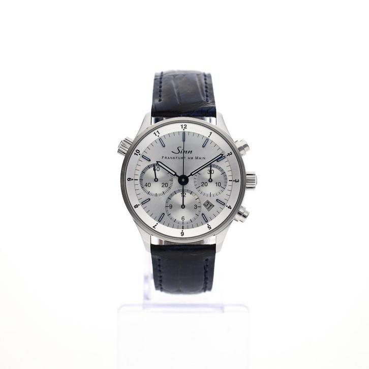 Sinn Finanzplatzuhr 6000.010 Limited 250 pcs.; Automatisc..., Handtassen en Accessoires, Horloges | Heren, Polshorloge, Zo goed als nieuw