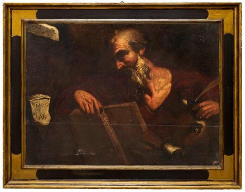 Giacinto Brandi (1621 – 1691), Kring van - San Luca, Antiek en Kunst, Kunst | Schilderijen | Klassiek