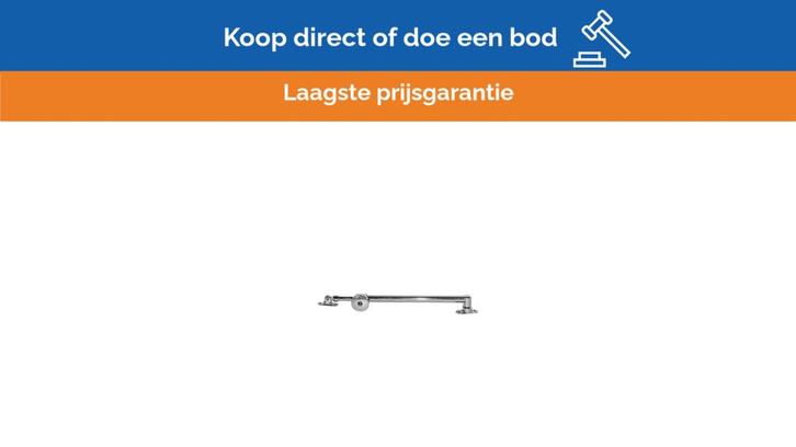 Bieden: Plastimo brass hatch extender adjustable, Sports nautiques & Bateaux, Instruments de navigation & Électronique maritime