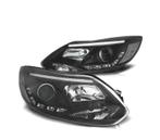 Phares Pour Ford Focus 11-14 Tube Light Led Fond Noir, Auto-onderdelen, Verzenden, Nieuw