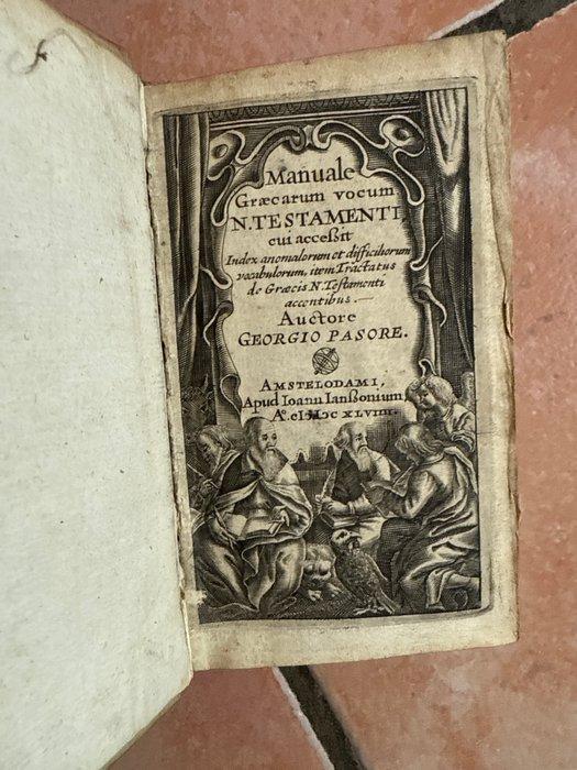 Georgio Pasore; Salvator Dozieri; Henrici de Briqueville -, Antiek en Kunst, Antiek | Boeken en Manuscripten