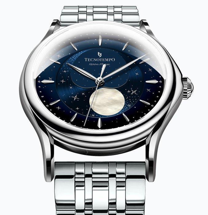 Tecnotempo - Automatic - Moon Phase Special Edition - -, Handtassen en Accessoires, Horloges | Heren