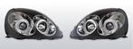 Koplampen Angel Eyes | Toyota Yaris 1999-2003 | zwart, Auto-onderdelen, Verzenden, Nieuw, Toyota