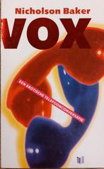 Vox 9789041350053, Nicholson Baker, Rob van Moppes, Verzenden
