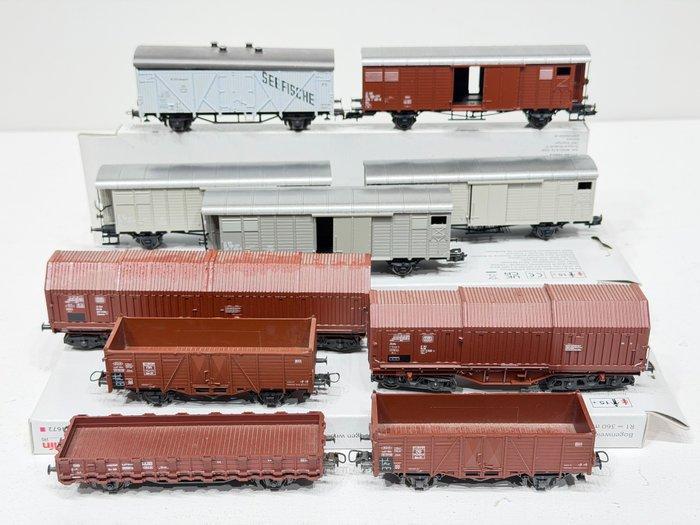 Roco H0 - Modeltrein goederenwagon (10) - Vracht,, Hobby & Loisirs créatifs, Trains miniatures | HO