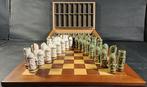 Schaakspel - Gótico - Porselein, hout, Nieuw