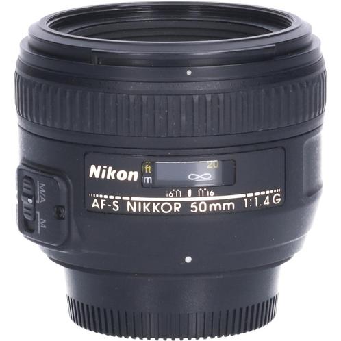 Tweedehands Nikon AF-S 50mm f/1.4G CM8294, TV, Hi-fi & Vidéo, Photo | Lentilles & Objectifs, Enlèvement ou Envoi
