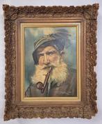 H. Brückner (XX) - Bergmann mit Pfeife