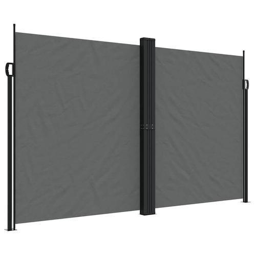 Windscherm Uittrekbaar - Antraciet - OP = OP - Bescherming!, Tuin en Terras, Tuinschermen, Nieuw, Overige materialen, 200 cm of meer