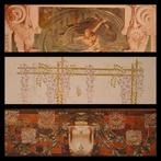 Italian Art - Art Nouveau / Liberty: n. 19 original vintage, Antiek en Kunst