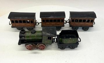 Bing - Petit train en étain - Bing Tinplate & Clockwork LNER