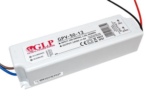 Ledvoeding - 12 volt - 4 ampère - 48 watt, Hobby en Vrije tijd, Elektronica-componenten, Verzenden