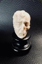 sculptuur, Mémento Mori - Buste d’empereur - 5 cm - Gewei -