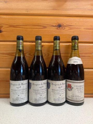 1978 3x Hospice de Beaune Pernand Vergelesses Cuvée