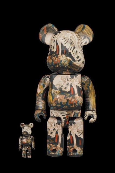 Medicom Toy - Bearbrick Utagawa Kuniyoshi The Haunted Old, Antiquités & Art, Art | Objets design