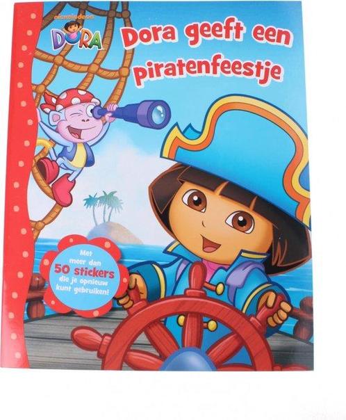 Memphis Belle stickerboek Dora geeft een piratenfeestje, Boeken, Kinderboeken | Jeugd | 10 tot 12 jaar, Gelezen, Verzenden