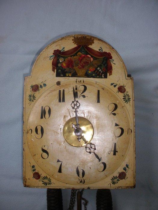 Zwarte Woud pendelklok - Antiek Hout messing staal ijzer, Antiek en Kunst, Antiek | Klokken