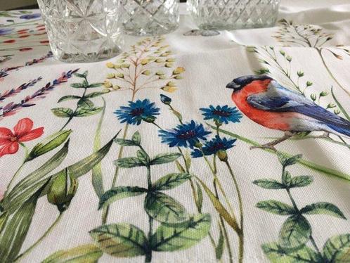 Nappe  - 180 cm - 130 cm - PARADIS DE TAFELKLEED, Antiek en Kunst, Antiek | Meubels | Tafels