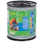 Titan line cordon 3mm 6 fils 0.25mm bobine 400m blanc/vert -, Jardin & Terrasse, Clôtures de jardin, Neuf