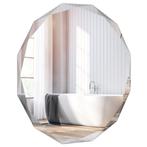 2dekans | Coast Frameloze Wandspiegel Rond 76x76 cm Zilver –, Huis en Inrichting, Ophalen of Verzenden, Nieuw