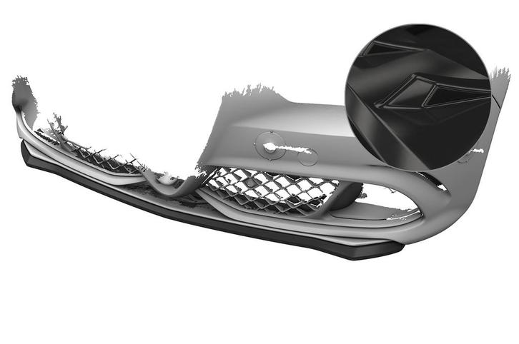 Beker spoilerlip voor Alfa Romeo Giulia Quadrifoglio CSL902-, Auto-onderdelen, Carrosserie, Nieuw, Verzenden